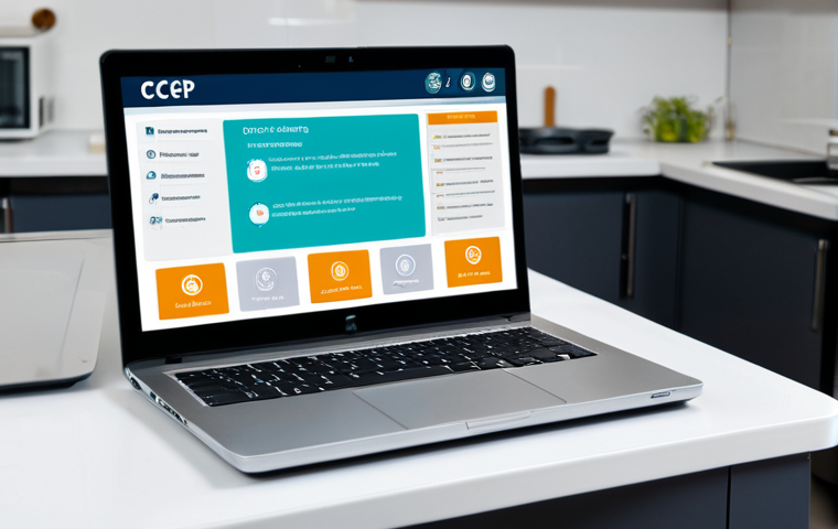 HACCP Certification Training**

Prompt: "A professional-looking online training module about HACCP certification, displayed on a laptop screen, fully clothed instructor visible in a corner, modern kitchen background. Safe for work, appropriate content, fully clothed, professional, perfect anatomy, correct proportions, educational illustration."

**
